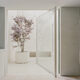 minimalism in automated pivot doors